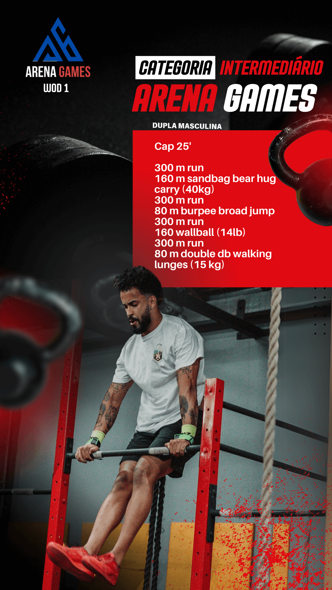 WOD 1 – Inter – Dupla Masculina